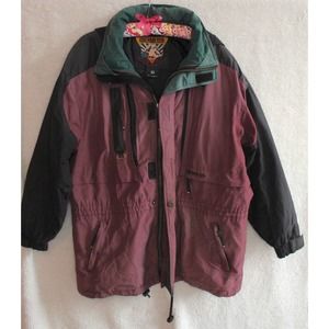 Obermeyer Arrowhead Ski Shell Hooded Jacket, Men's Size M, *FLAWED*